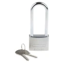 ABUS Weatherproof Padlock Titanium Body with 8 mm Hardened Steel Shackle 50mm Width 64TI/50HB80
