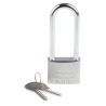 ABUS Weatherproof Padlock Titanium Body with 8 mm Hardened Steel Shackle 50mm Width 64TI/50HB80