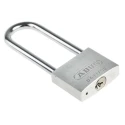 ABUS Weatherproof Padlock Titanium Body with 8 mm Hardened Steel Shackle 50mm Width 64TI/50HB80