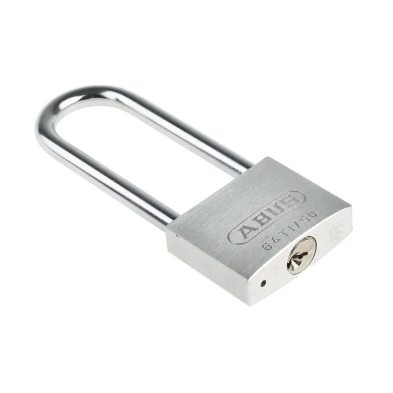 ABUS Weatherproof Padlock Titanium Body with 8 mm Hardened Steel Shackle 50mm Width 64TI/50HB80