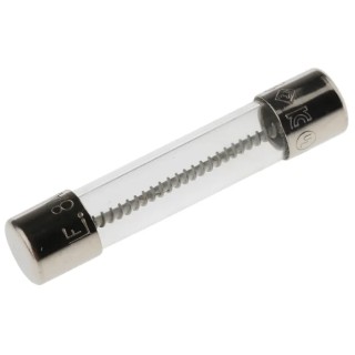 Littelfuse 8A T Glass Cartridge Fuse 6.3 x 32 mm 250V AC Fast Acting 0313008.HXP