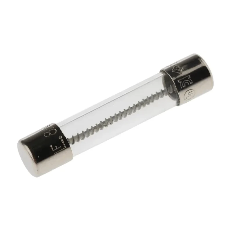 Littelfuse 8A T Glass Cartridge Fuse 6.3 x 32 mm 250V AC Fast Acting 0313008.HXP