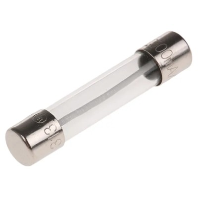 Littelfuse 500mA Time Delay Glass Cartridge Fuse 6.3 x 32 mm 0313.500HXP
