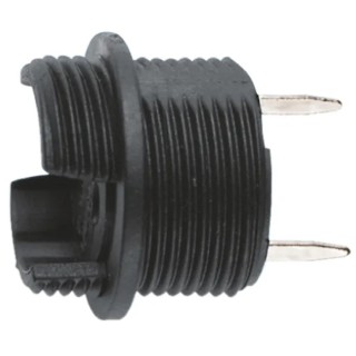 Littelfuse 6.3A PCB Mount Fuse Holder, Polyamide 66 Black Thermoplastic, 250V AC, Model 57100000001