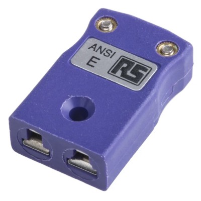 RS PRO Thermocouple Connector for Use with Type E Thermocouple, RoHS Compliant, ANSI Standard 769-1120