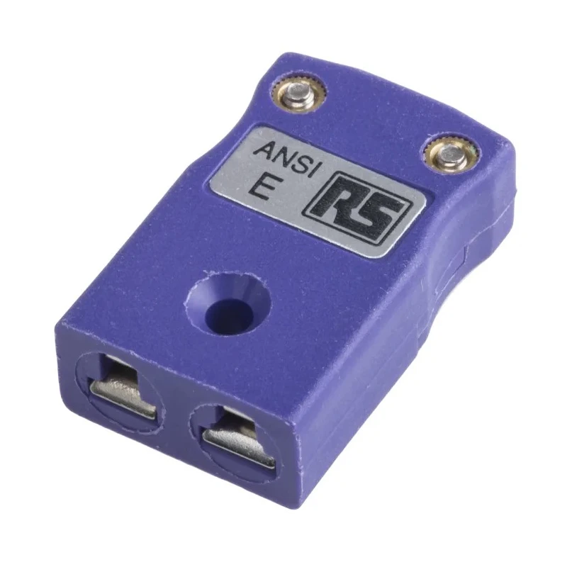 RS PRO Thermocouple Connector for Use with Type E Thermocouple, RoHS Compliant, ANSI Standard 769-1120