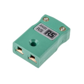RS PRO Thermocouple Connector for Use with Type R/S Thermocouple RoHS Compliant ANSI Standard 769-1139