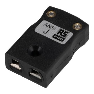 RS PRO Thermocouple Connector for Use with Type J Thermocouple, ANSI Compliant, RoHS Compliant Standard 769-1123