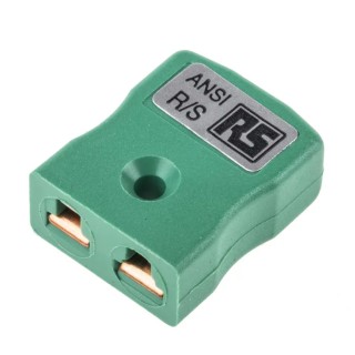 RS PRO Thermocouple Connector for Use with Type R/S Thermocouple, ANSI, RoHS Compliant Standard 769-1186