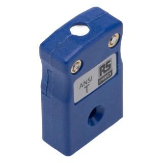 RS PRO Thermocouple Connector for Use with Type T Thermocouple, RoHS Compliant, ANSI Standard 769-1133