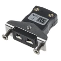 RS PRO Thermocouple Connector for Use with Type J Thermocouple, RoHS Compliant, ANSI Standard 769-1212