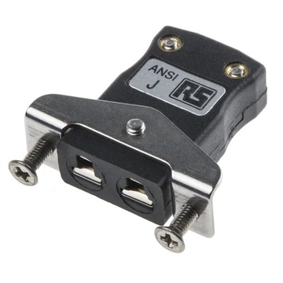 RS PRO Thermocouple Connector for Use with Type J Thermocouple, RoHS Compliant, ANSI Standard 769-1212