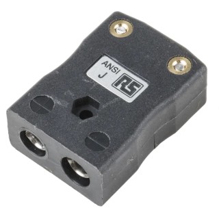 RS PRO Thermocouple Connector for Use with Type J Thermocouple ANSI RoHS Compliant Standard 769-1357