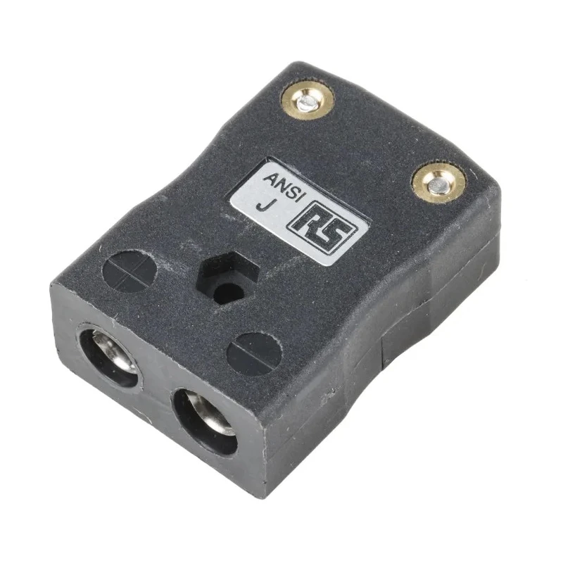 RS PRO Thermocouple Connector for Use with Type J Thermocouple ANSI RoHS Compliant Standard 769-1357