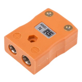 RS PRO Thermocouple Connector for Use with Type N Thermocouple, RoHS Compliant, ANSI Standard 769-1313