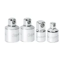 GearWrench 1/2 in, 1/4 in, 3/8 in Square Drive Polished Chrome Alloy Steel Adapter Set 81217
