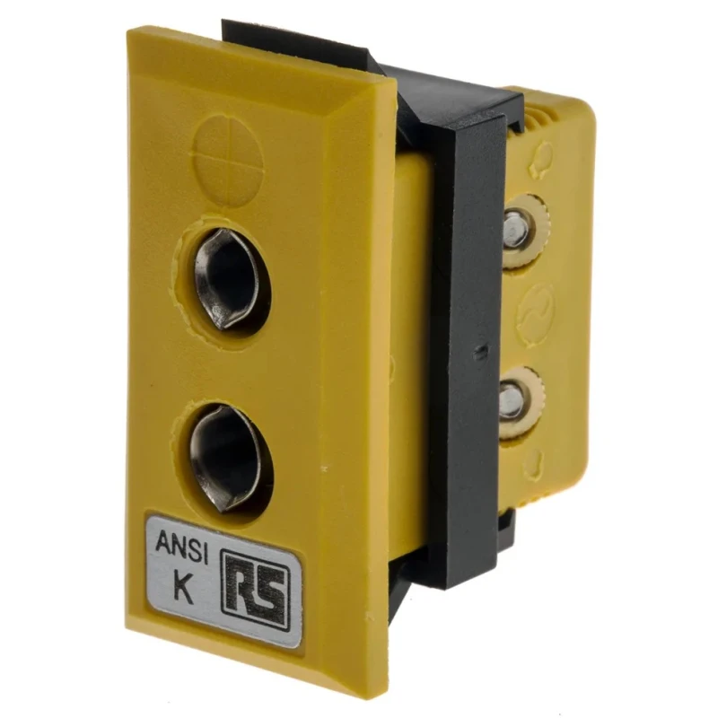 RS PRO Thermocouple Connector Panel for Use with Type K Thermocouple ANSI RoHS Compliant Standard 769-1381