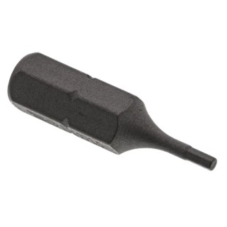 Facom Hex Screwdriver Bit, 1/4 in Drive Size, 1.5 mm Tip, Hex Drive, 25 mm Overall Length EH.101,5