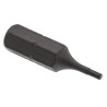 Facom Hex Screwdriver Bit, 1/4 in Drive Size, 1.5 mm Tip, Hex Drive, 25 mm Overall Length EH.101,5