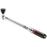 Facom Click Torque Wrench, Mechanical 1 to 5 Nm Torque Range, 1/4 inch Square Drive, Chrome Vanadium Steel, 185mm R.301A
