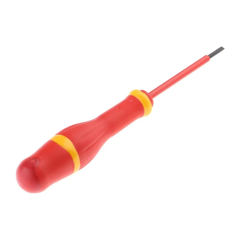 Facom Insulated Screwdriver 75 mm Blade VDE/1000V Approved, 178mm Overall AT3X75VE