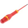 Facom Insulated Screwdriver 75 mm Blade VDE/1000V Approved, 178mm Overall AT3X75VE
