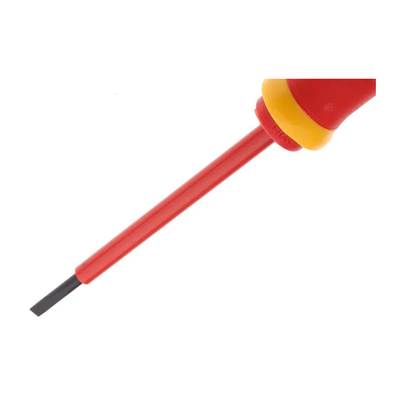 Facom Insulated Screwdriver 75 mm Blade VDE/1000V Approved, 178mm Overall AT3X75VE