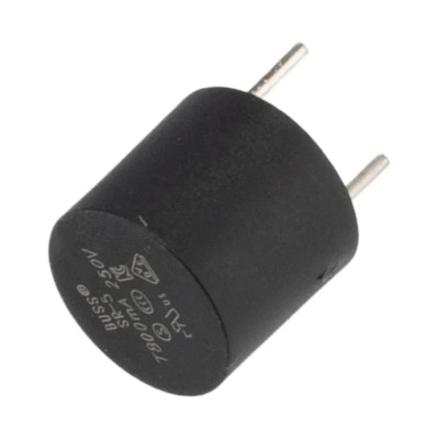 Eaton Radial Lead Time Delay Fuse 800mA 250V AC, 35A Breaking Capacity SR-5-800MA-BK