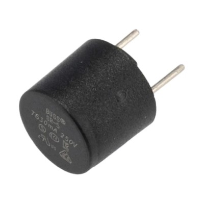 Eaton Time Delay Radial Lead Fuse 630mA 250V AC SR-5-630MA-BK