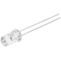 Broadcom 3.2 V 107 mW Cyan LED 5 mm (T-1 3/4) Through Hole HLMP-CE34-Y1CDD
