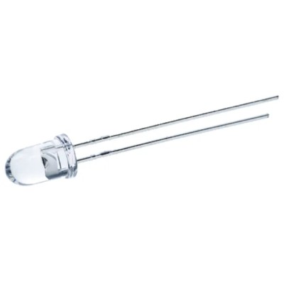 Broadcom 2.1 V Amber LED 5 mm T-1 3/4 Through Hole High Brightness HLMP-EL3B-WXKDV