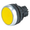 BACO Yellow Spring Return Push Button Head 22 mm Cutout IP66 L21AA04