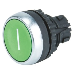BACO Green Push Button Head, 22 mm Cutout, IP66 