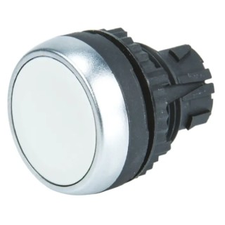 BACO White Spring Return Push Button Head 22 mm Cutout IP66 L21AA05