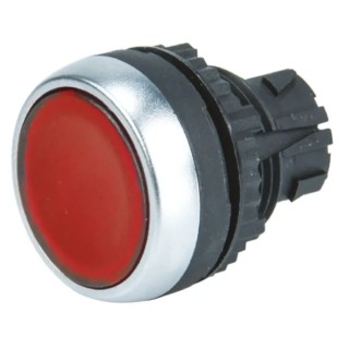 BACO Red Spring Return Push Button Head 22 mm Cutout Diameter Plastic IP66 Protection 