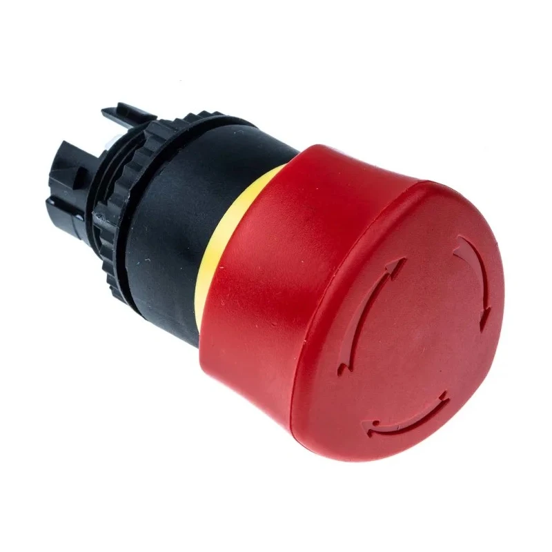 BACO Emergency Stop Push Button, Turn to Reset Actuation, 22 mm Cutout Diameter, IP66 Rated L22ER01