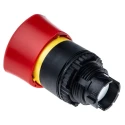 BACO Emergency Stop Push Button, Turn to Reset Actuation, 22 mm Cutout Diameter, IP66 Rated L22ER01