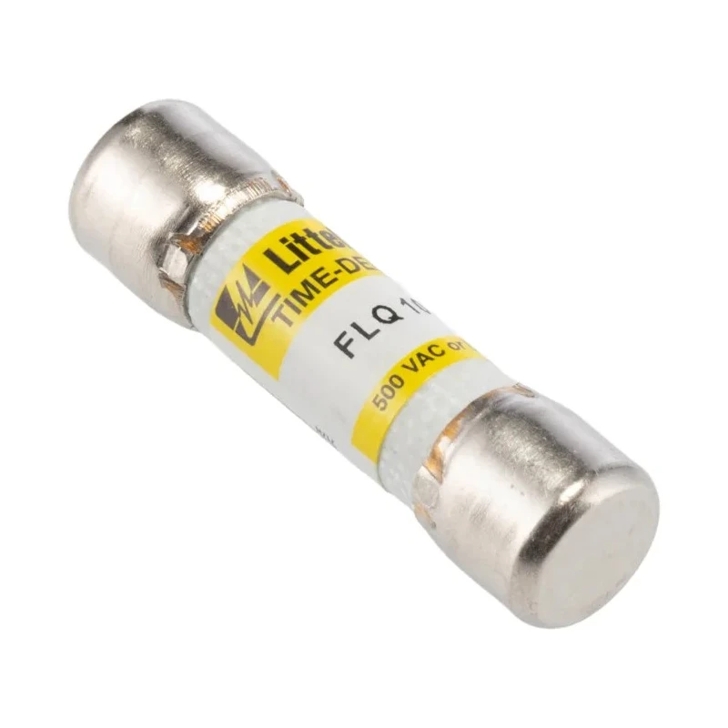Littelfuse 10A Time Delay Melamine Cartridge Fuse 10 x 38 mm, 500V AC FLQ Series 0FLQ010.T