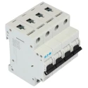 ABB Miniature Circuit Breaker, 4 Poles, 20A Current Rating, Type C, 400V AC, 6 kA Breaking Capacity 239219 FAZ6-C20/4