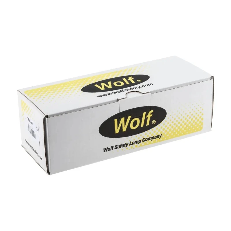 Wolf Safety IECEx/ATEX Yellow LED Torch 130 lm, 195 mm TR-30+