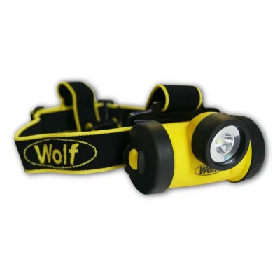 Wolf Safety ATEX IECEx LED Head Torch 130 lm 2.5 m Range HT-650