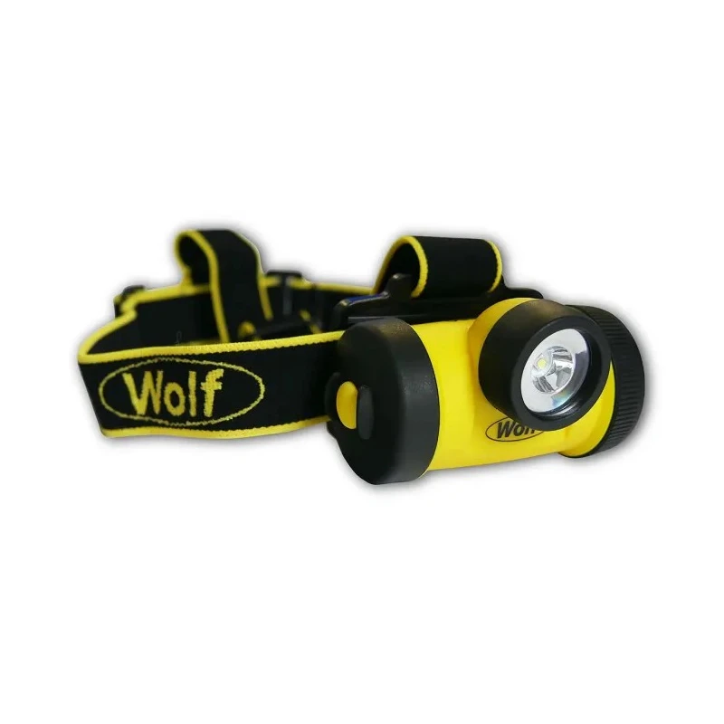Wolf Safety ATEX IECEx LED Head Torch 130 lm 2.5 m Range HT-650