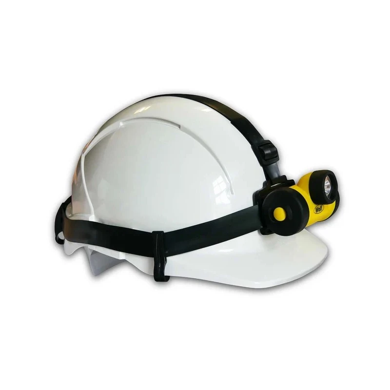 Wolf Safety ATEX IECEx LED Head Torch 130 lm 2.5 m Range HT-650