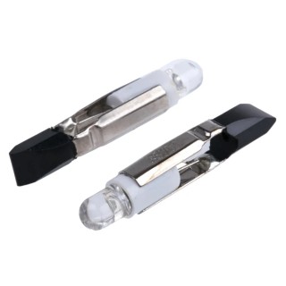 JKL Components White Indicator Lamp Single Chip, 36V DC, 4.5mm Diameter, 1200mcd Z-T55-NW