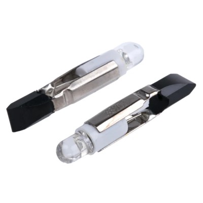 JKL Components White Indicator Lamp Single Chip, 36V DC, 4.5mm Diameter, 1200mcd Z-T55-NW