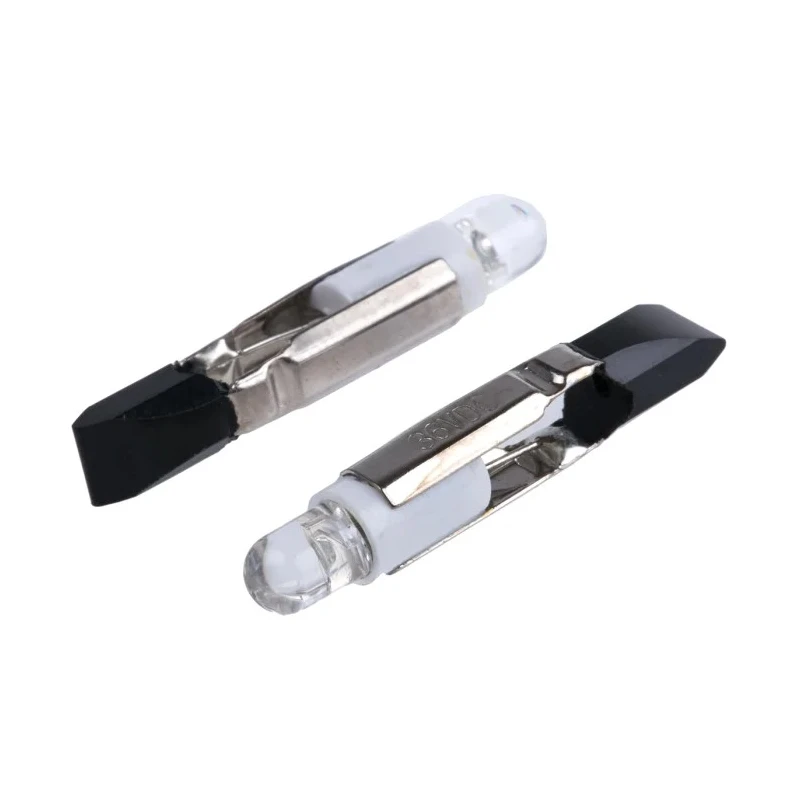 JKL Components White Indicator Lamp Single Chip, 36V DC, 4.5mm Diameter, 1200mcd Z-T55-NW
