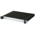 METCASE 1 U 19 in Rack Mount Case Combimet Ventilated Aluminium Enclosure Black M6219169