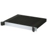 METCASE 1 U 19 in Rack Mount Case Combimet Ventilated Aluminium Enclosure Black M6219169