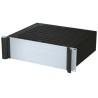 METCASE 3 U 19 in Rack Mount Case Combimet Ventilated Aluminium Black 482.6 mm x 365 mm x 129.1 mm M6219369