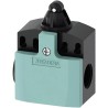 Siemens Roller Plunger Limit Switch 1 NO/1 NC, IP66 IP67, Plastic Housing, 400V AC, 10A 3SE5242-0HD03